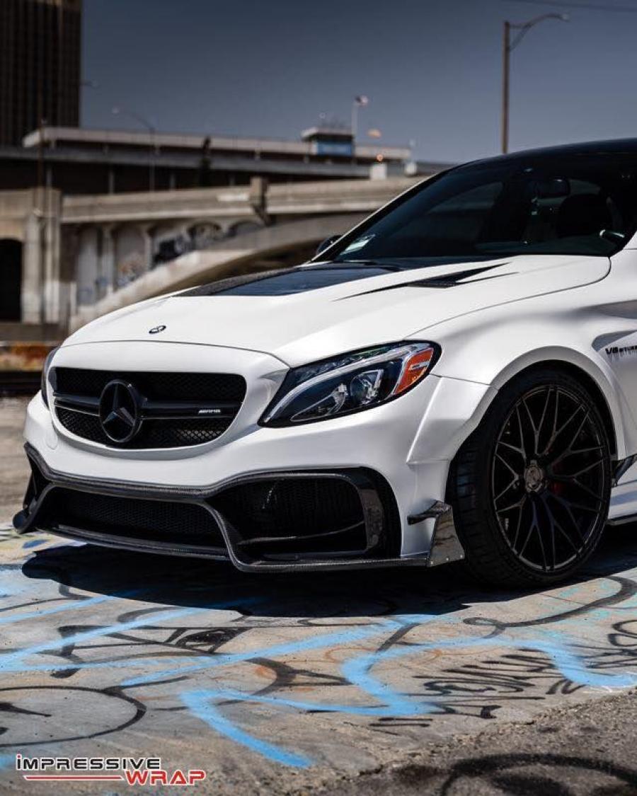 Детали экстерьера Mercedes-AMG C63 S by Impressive Wrap 2018 года  (фото 9 из 12)